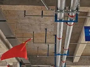 振安管廊支架的安装方法